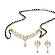 Traditional-Diamond-Drop-Mangalsutra